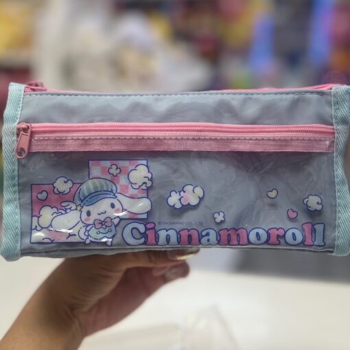 Sanrio Friends Pastel Compartment Pencil Bag
