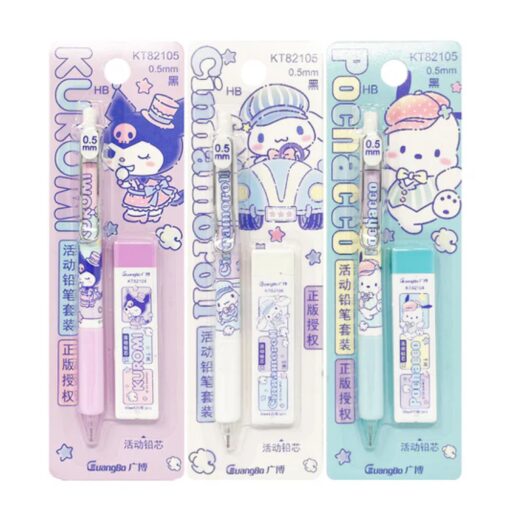 Sanrio Friends Retro Racer Mechanical Pencil With Refill