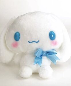 Cinnamoroll Collectible Soft Stuffed Plush Toy Sanrio (Small, Blue Bow)