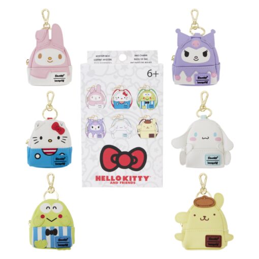 Hello Kitty & Friends Mystery Box Bag Charm Loungefly