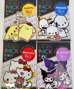 Sanrio Characters Sticker 3 Pack