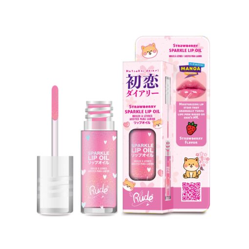 Manga Sparkle Lip Oil Strawberry