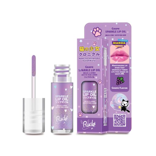 Manga Sparkle Lip Oil Grape
