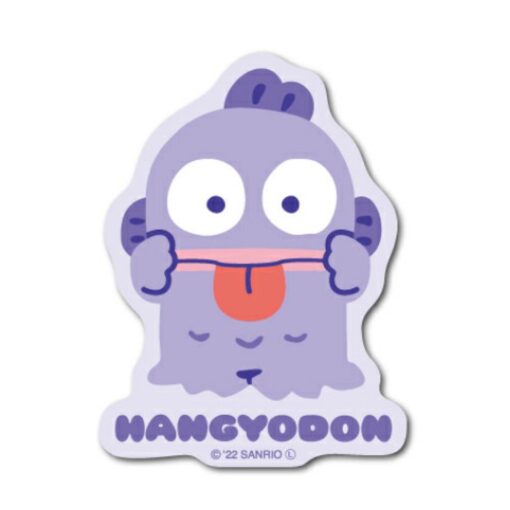 Purple Hangyodon Sticker