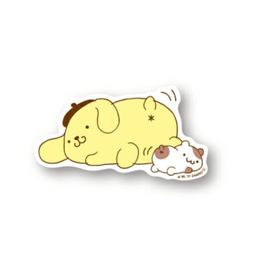 Pompompurin Laying Sticker