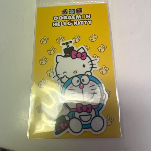 Doraemon x Hello Kitty Sticker