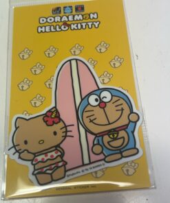 Doraemon and Hello Kitty Sticker