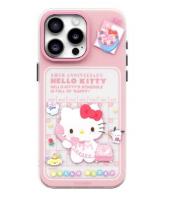 Hello Kitty 50th Anniversary Pink Iphone 15 Case