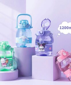 Sanrio Characters Water Bottle with Arm Strap 1200 ml