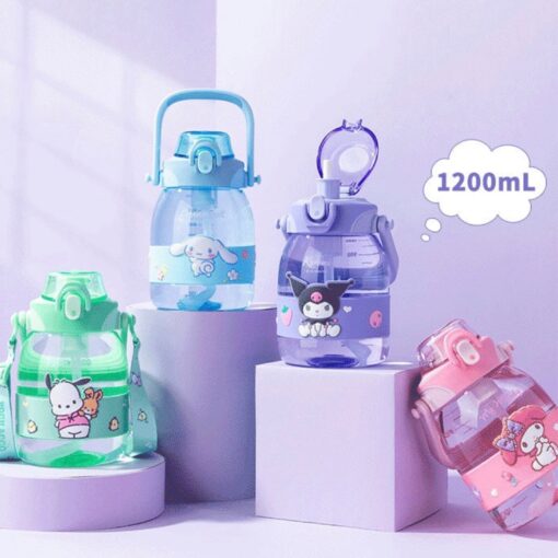 Sanrio Characters Water Bottle with Arm Strap 1200 ml