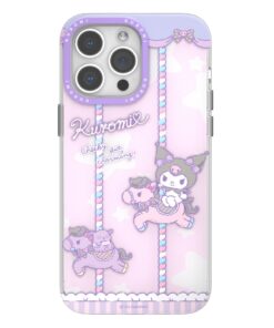 Sanrio Characters Kuromi Carousel IPhone 15 Case