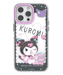 Sanrio Characters Kuromi Cheeky but Charming IPhone 15 Case