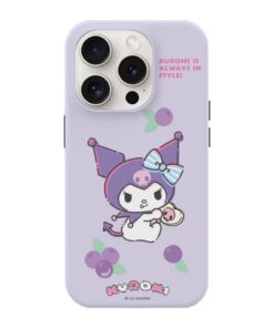 Sanrio Characters Kuromi Grape Iphone Case