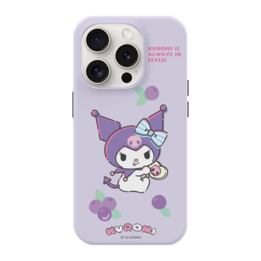 Sanrio Characters Kuromi Grape Iphone Case
