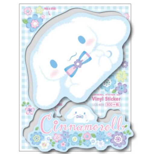 Cinnamoroll Flower Vinyl Sticker