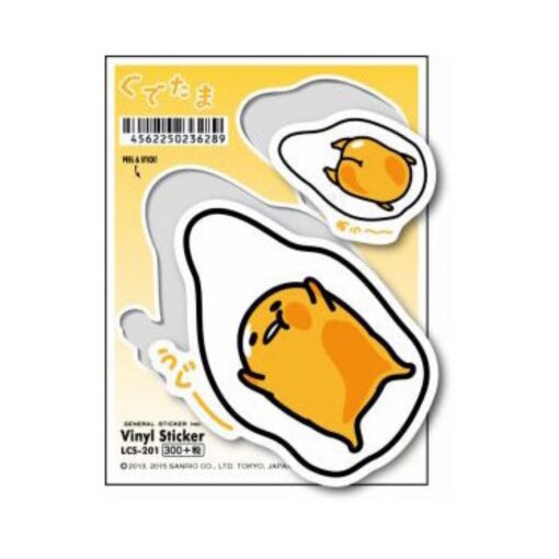 Gudetama Vinyl Sticker
