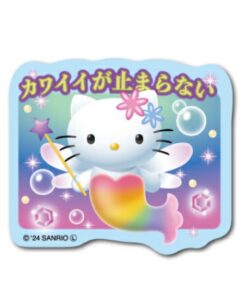Hello Kitty Rainbow Mermaid Sticker