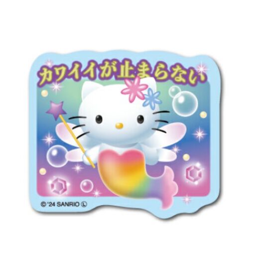 Hello Kitty Rainbow Mermaid Sticker