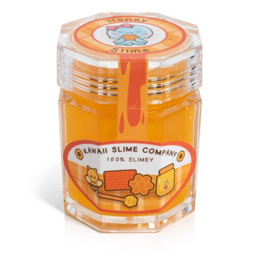Homemade Honey Slime Jar (Kawaii Slime Company)