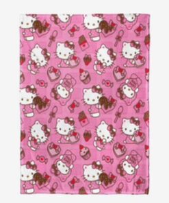 Hello Kitty Love You Much Silk Touch Blanket