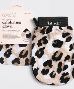 Eco-Friendly Exfoliating Glove - Leopard