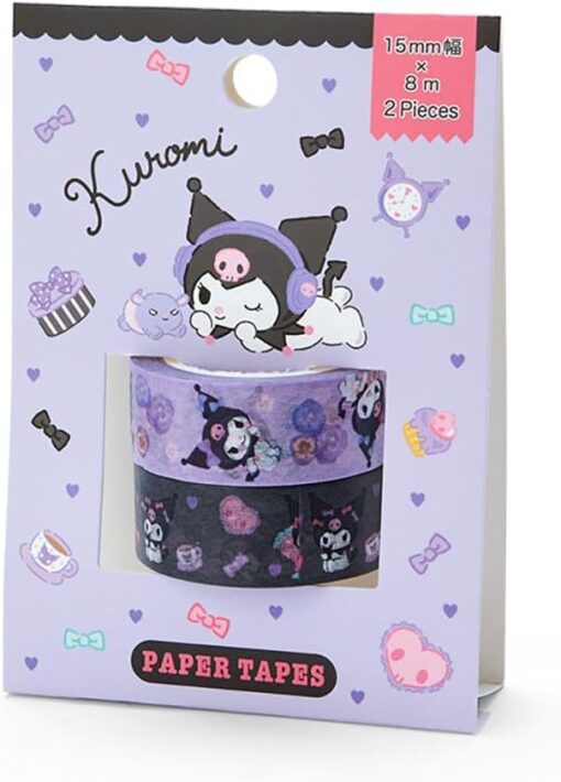 Kuromi 2-Pack Washi Tape