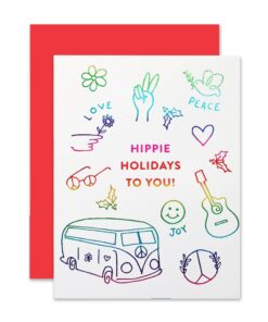 The Social Type - Hippie Holidays Card