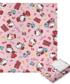 Hello Love Hello Kitty Silk Touch Throw 50x70