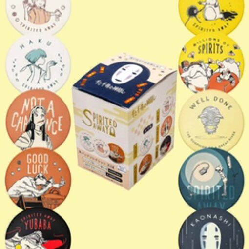 Spirited Away Studio Ghibli Blind Bag Button 2.2"