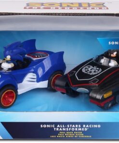 Sonic The Hedgehog and Shadow Pull Back Racer Vehicles
