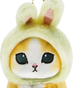 Mofusand Rabbit Cosplay Keychain