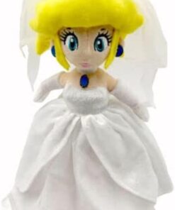 Princess Peach Super Mario Wedding Outfit Plush