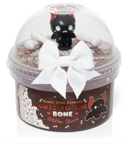 Cute To The Bone Glitter Slime (Kawaii Slime Company)