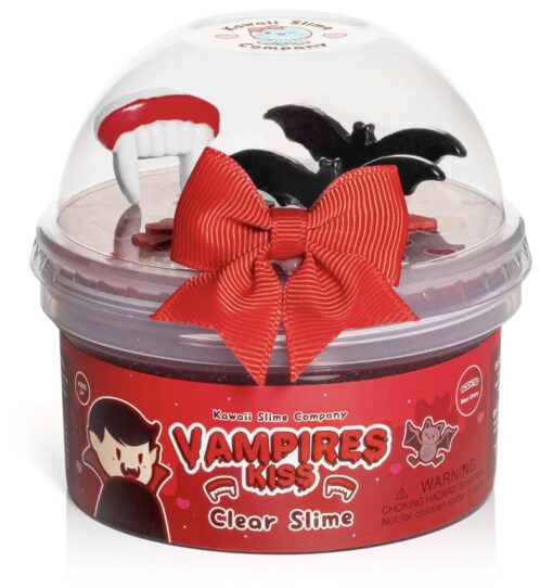 Vampire's Kiss Clear Slime  (Kawaii Slime Company)