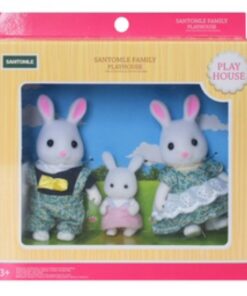 Tiny Paw Critter Rabbit Family (White G01-1)