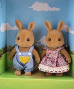 Tiny Paw Critter Rabbit Family (Brown G06)