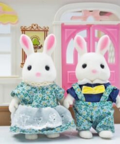 Tiny Paw Critter Rabbit Family (White G01)