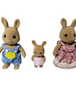 Tiny Paw Critter Rabbit Family (Brown G06-1)