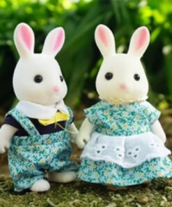 Tiny Paw Critter Rabbit Family (White G01)