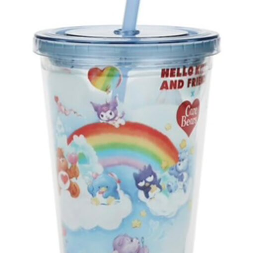 Hello Kitty and Friends X Care Bears 16 Oz. Acrylic Cup
