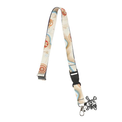 One Piece Live Action St Raw Hat Crew Map 22” Lanyard