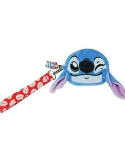 Disney Plush Stitch Coin Purse With Wristlet
