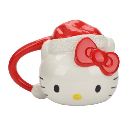 Hello Kitty Holidays 16 oz. Sculpted Ceramic Mug