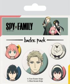 Spy X Family Badge Pack (Spy X Family) 5 Pack