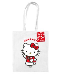 Hello Kitty (Wave) White Tote Bag