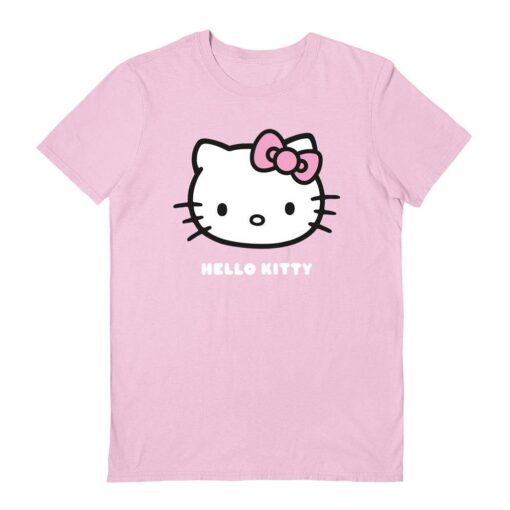 Sanrio (Hello Kitty Bow) Light Pink T-Shirt: S