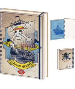 One Piece Live Action (Going Merry) A5 Spiral Wiro Notebook