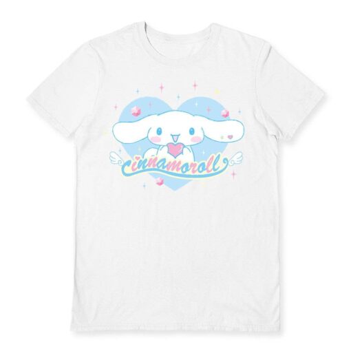 Sanrio (Cinnamorol Heart) White T-Shirt: S