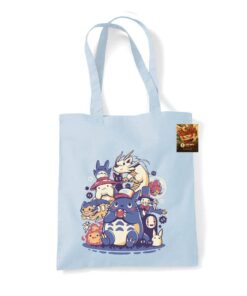 ILUSTRATA (Spirited Creatures) Pastel Blue Tote Bag