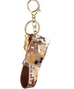 Bears Milk Tea Liquid Effect Sensory Keychain (Pillow)